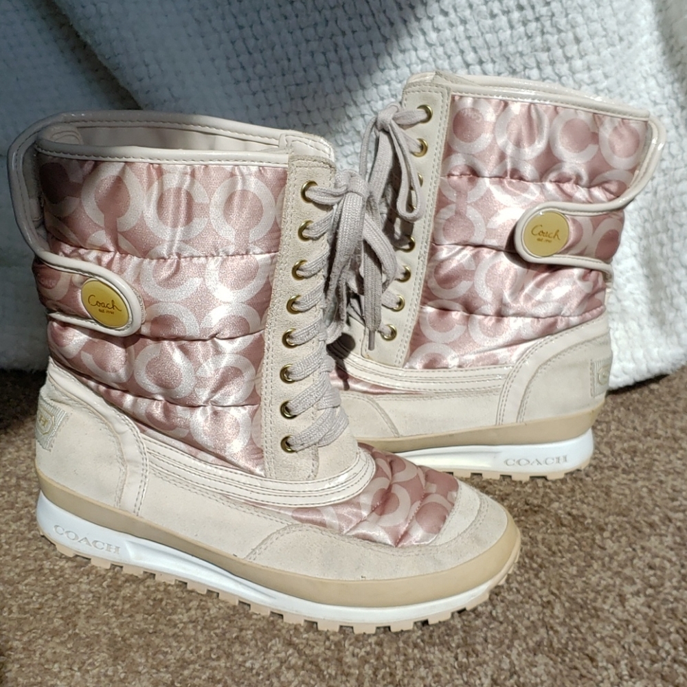 EUC COACH DOREAN BOOTS